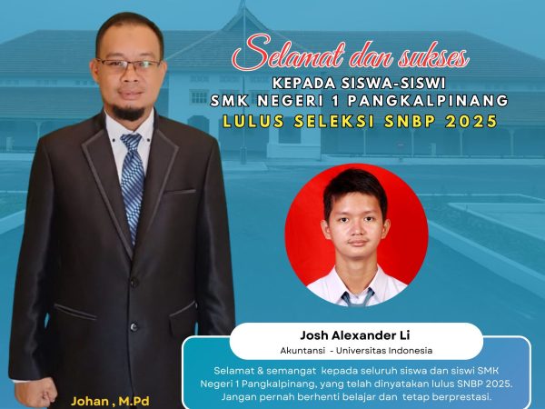 Siswa – siswi SMK Negeri 1 Pangkalpinang LULUS SNBP 2025